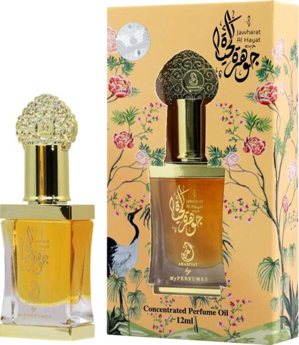 Jawharat Al Hayat Arabiyat Concentrated Perfume Oil Attar 12ml