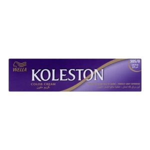 Wella Koleston Hair Color Creme 305/0 Light Brown with Developer