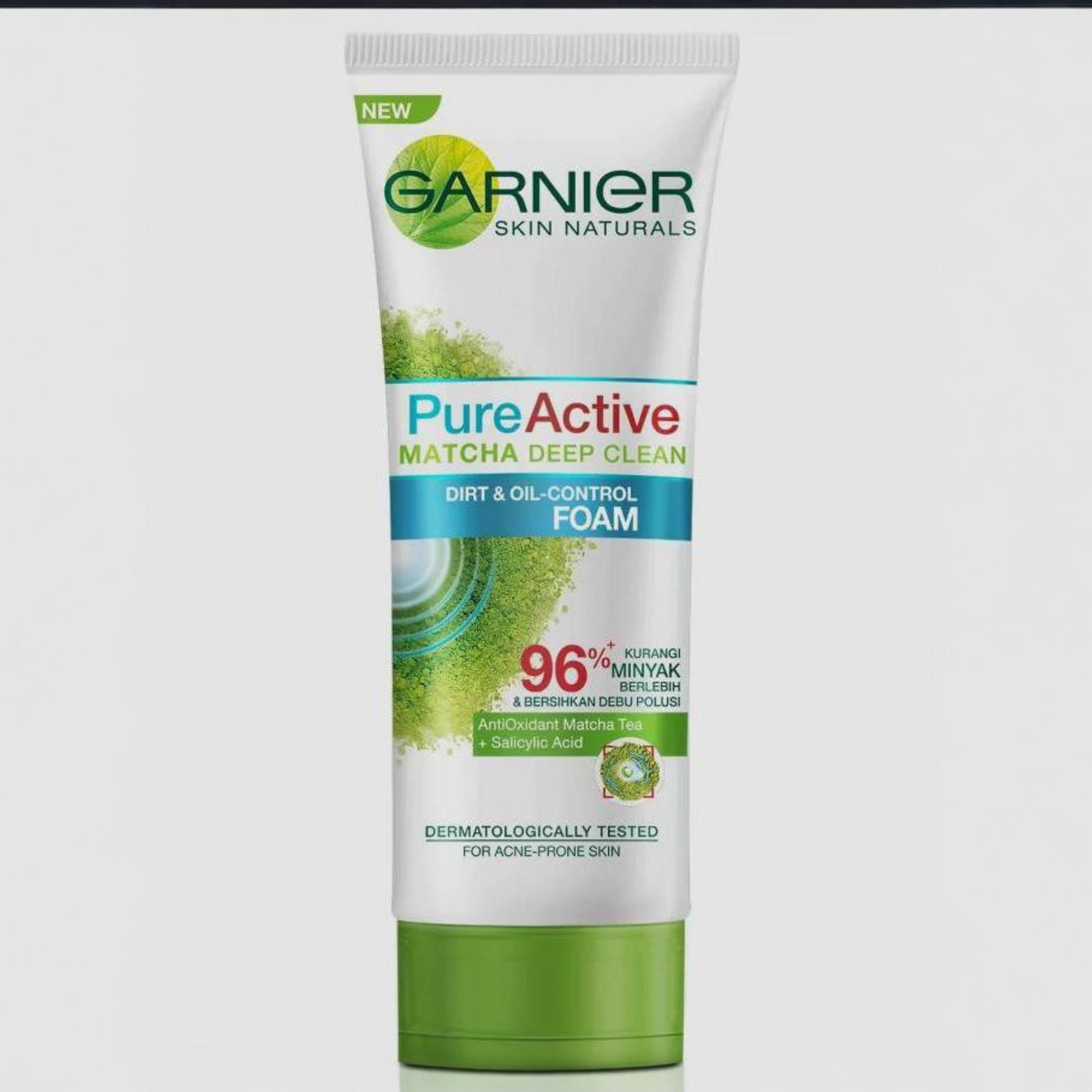 Garnier Pure Active Matcha Face Wash for Oily Skin 100 ml