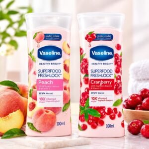 Vaseline Health Bright  Superfood Fresh Lock Body Lotion 100ml