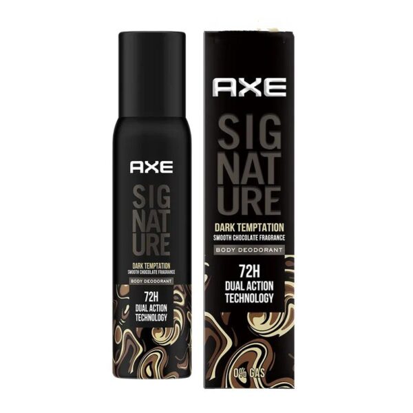 AXE Signature Dark Temptation No Gas Body Spray For Men 154ml