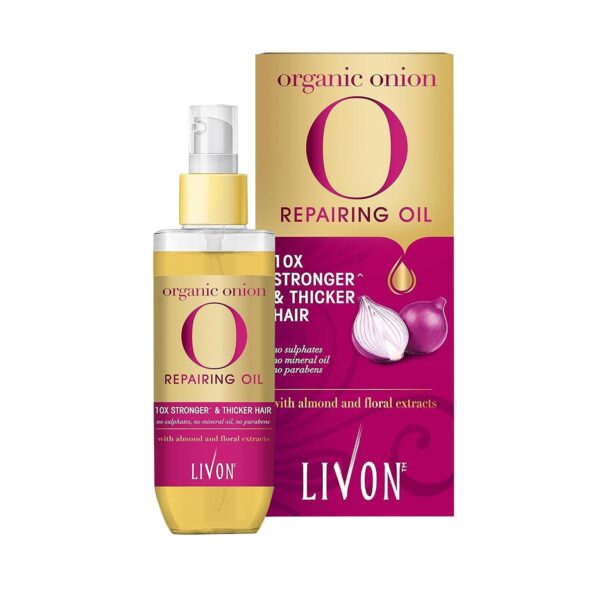 Livon Organic Onion Hair Serum Oil for Men & Women 100ml