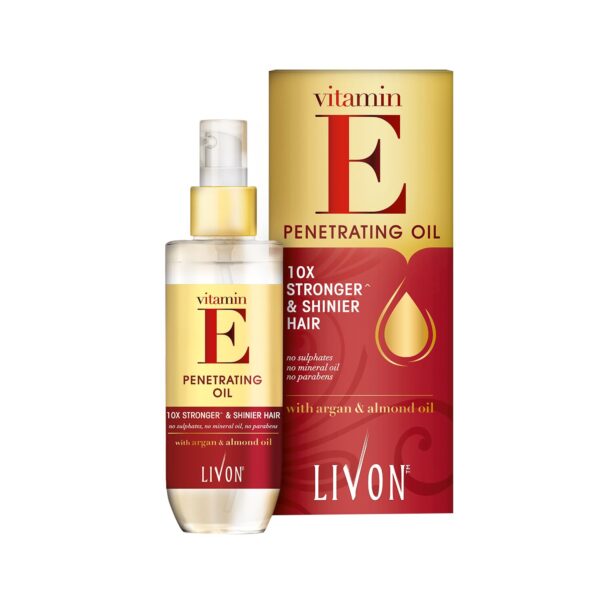 Livon Vitamin E Penetrating Hair Oil For Men & Women 100ml