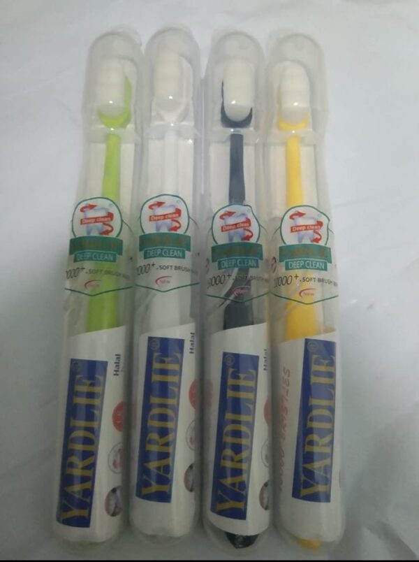 Yardlie Toothbrush With Ultra Soft Bristles