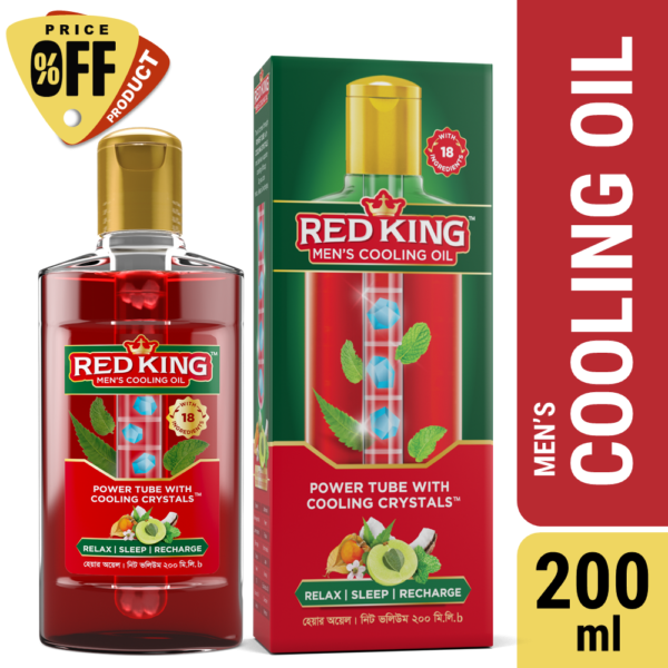 Red King Men Cooling Oil 200ml