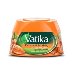 Vatika Naturals Extreme Moisturizing Spanish Almond Styling Hair Cream 140ml