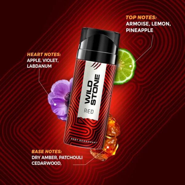 Wild Stone RED Deodorant Body Spray 150ml - Image 2