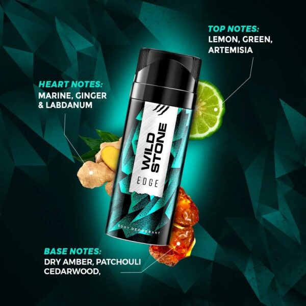 Wild Stone Edge Deodorant Body Spray 150ml - Image 2
