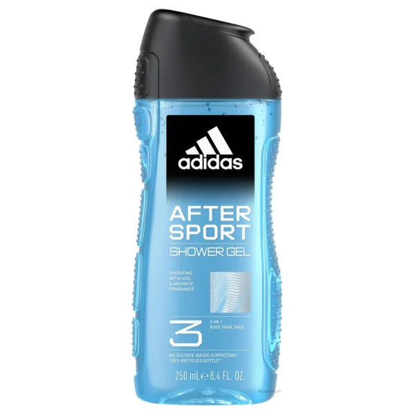 Adidas After Sport 3 in 1 Shower Gel 250ml