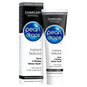 Pearl Drops Instant Natural Charcoal Toothpaste 75ml