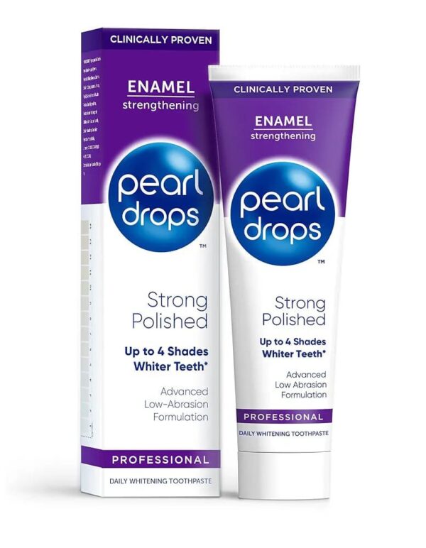 Pearl Drops Strong Polished Enamel Toothpaste 75ml
