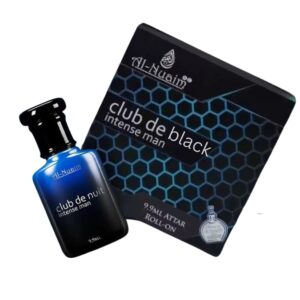 Al Nuaim Club de Black Intense Man Attar 9.9ml