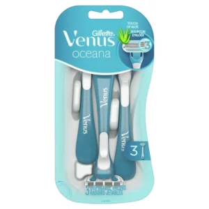 Gillette Venus Oceana Women's Disposable Razor, 3 Razors