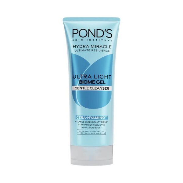 PONDS Hydra Miracle Ultra Light Biome Gel Cleanser 90g
