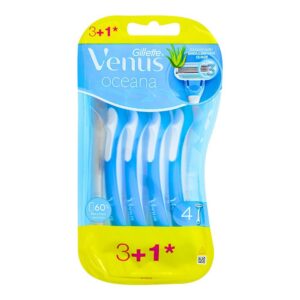 Gillette Venus Oceana Women's Disposable Razor, 4pc Pack