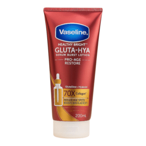 Vaseline Healthy Bright Gluta-Hya Serum Burst Lotion Pro-Age Restore 200ml