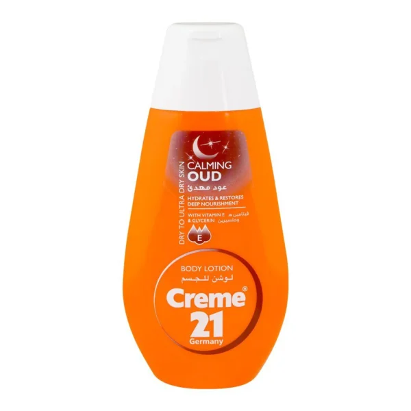 Creme 21 Calming Oud Body Lotion with Vitamin E 250ml