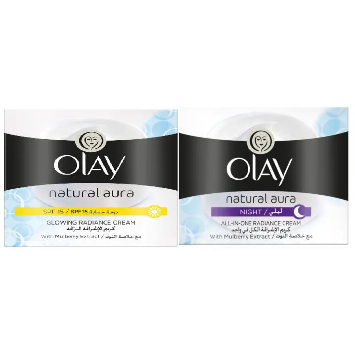 Olay Special Offer Pack of Day SPF 15 & All in One Night Radiance Cream - Image 2