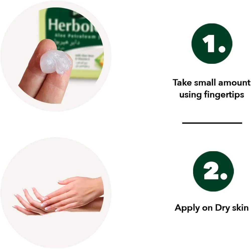 Dabur Herbolene Aloe Vera Petroleum Jelly 115ml - Image 2