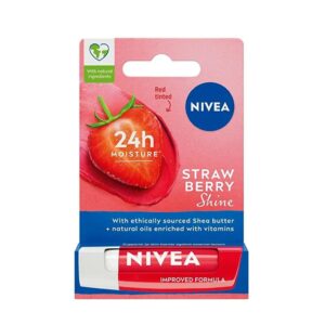 Nivea Strawberry Shine Lip Balm Chapstick 4.8g