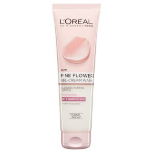 L'Oreal Paris Fine Flowers Gel Cream Face Wash, For Dry & Sensitive Skin, 150ml