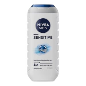Nivea Men Sensitive 3 in 1 Bodywash Shower Gel 250ml