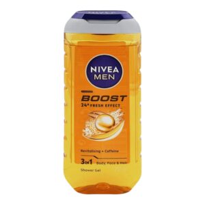 Nivea Men Boost 24h Fresh Effect 3 in 1 Bodywash Shower Gel 250ml