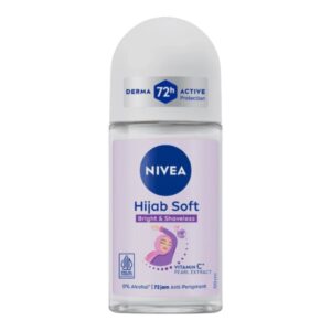 Nivea Hijab Soft Bright & Shaveless 72hr Anti Perspirant Roll On 50ml