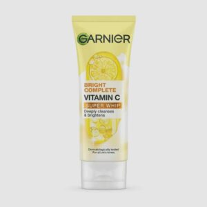 Garnier Bright Complete Vitamin C Super Whip Face Wash 100ml