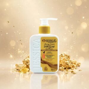 Jessica Luxury 24K Gold Serum Burst Hand & Body Lotion – 180ml