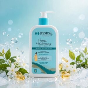 Jessica Ultra Whitening Serum Burst Hand & Body Lotion – 400ml