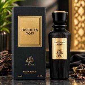 Al Qamar Obsidian Perfume Edp For Men - 200ml